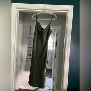 Birdy grey bridesmaid - olive midi